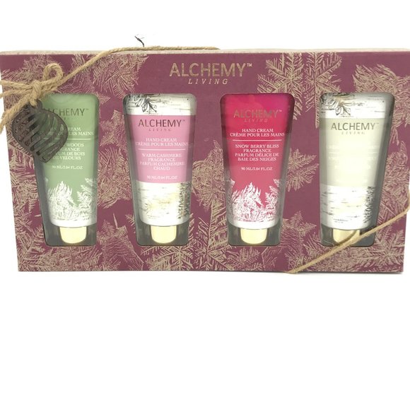 ALCHEMY LIVING Other - ALCHEMY LIVING 4 PIECE HAND CREAM GIFT SET NEW